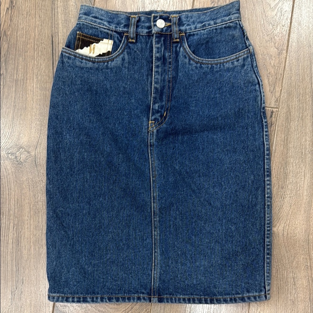 Denim Blue Women's Skirt